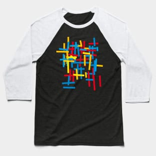 abstract- (Bauhaus) carpet Baseball T-Shirt